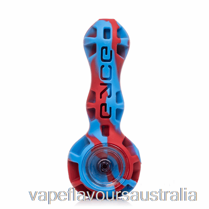 Vape Nicotine Australia Eyce Silicone Spoon Avalanche (Blue / Red)